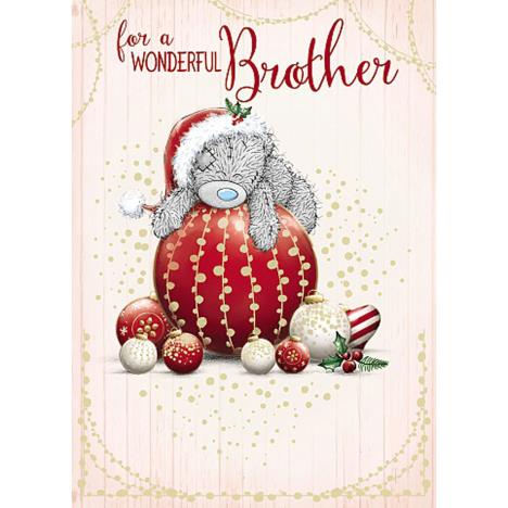 Wonderful Brother Me To You Bear Christmas Card £1.79